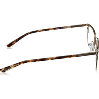 Calvin Klein Men's Eyeglasses - Satin Dark Brown Metal | CALVIN KLEIN CK21302 201 ,