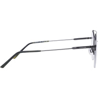 Calvin Klein Men's Eyeglasses - Satin Gunmetal Round Frame | CALVIN KLEIN CK19144F 008 ,