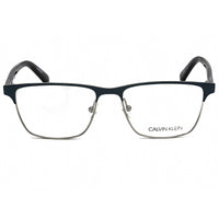 Calvin Klein Men's Eyeglasses - Satin Navy Metal Frame | CALVIN KLEIN CK18304 410 ,