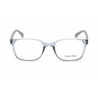 Calvin Klein Men's Eyeglasses - Shiny Crystal Grey Plastic Rectangular | CK20534 020 ,