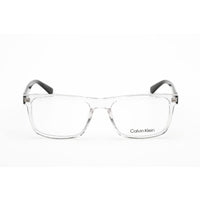 Calvin Klein Men's Eyeglasses - Shiny Crystal Plastic Rectangular Frame | CK20531 971 ,