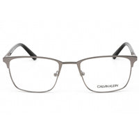 Calvin Klein Men's Eyeglasses - Shiny Gunmetal Rectangular Metal Frame | CK19311 008 ,
