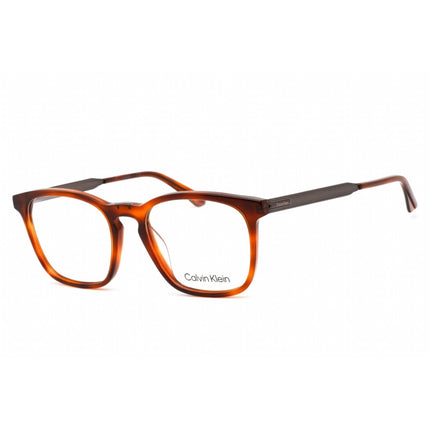 Calvin Klein Men's Eyeglasses - Square Blonde Havana Acetate/Metal Frame | CK22503 213 ,