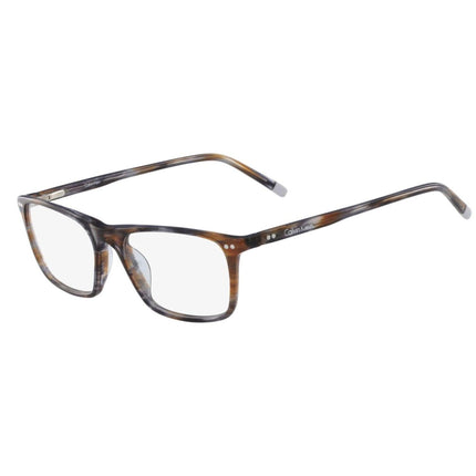 Calvin Klein Men's Eyeglasses - Striped Grey Brown Frame | CALVIN KLEIN CK5968 064 ,