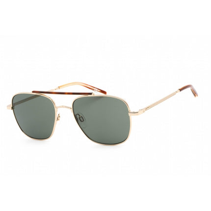 Calvin Klein Men's Sunglasses - Full Rim Gold Metal Rectangular Shape | CK21104S 717 ,