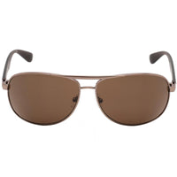 Calvin Klein Men's Sunglasses - Full Rim Pilot Metal Frame Brown Lens | CK19315S 200 ,