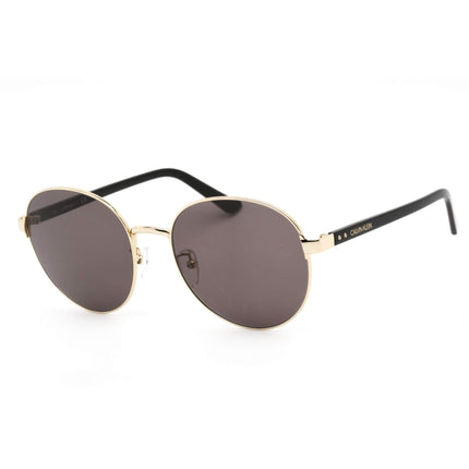 Calvin Klein Men's Sunglasses - Gold/Black Round Metal Full Rim Frame | CK18301SK 717 ,