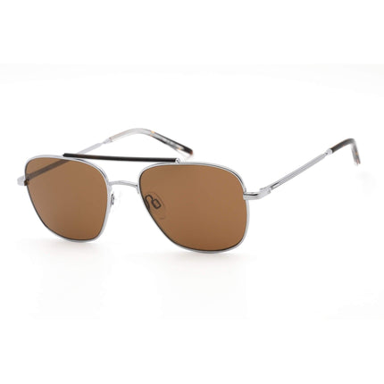 Calvin Klein Men's Sunglasses - Light Gunmetal/Dark Tortoise Aviator | CK21104S 008 ,