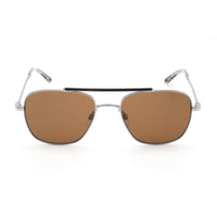 Calvin Klein Men's Sunglasses - Light Gunmetal/Dark Tortoise Aviator | CK21104S 008 ,