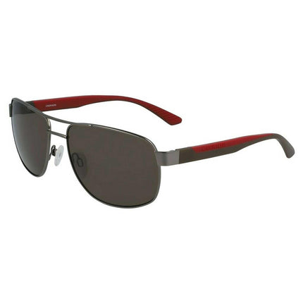 Calvin Klein Men's Sunglasses - Matte Gunmetal Pilot Full Rim Frame | CK20319S 008 ,