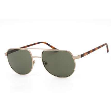 Calvin Klein Men's Sunglasses - Matte Light Gold Metal Aviator Frame | CK20301S 716 ,