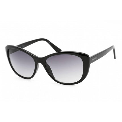 Calvin Klein Retail Women's Sunglasses - Black Plastic Cat Eye Shape | CK19560S 001 ,