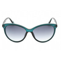 Calvin Klein Retail Women's Sunglasses - Crystal Teal Plastic Cat Eye | CK19534S 430 ,