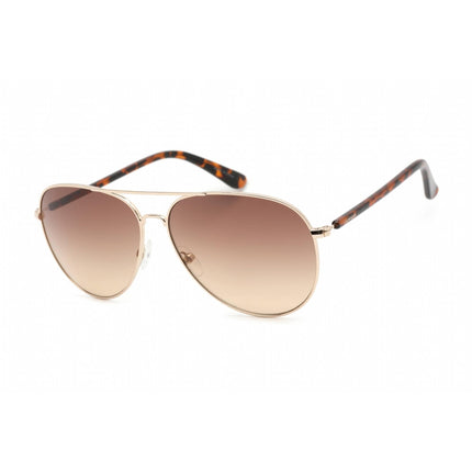 Calvin Klein Retail Women's Sunglasses - Full Rim Gold Metal Aviator | CK19314S 717 ,