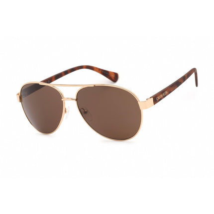 Calvin Klein Retail Women's Sunglasses - Full Rim Gold Metal Aviator | CK19316S 717 ,