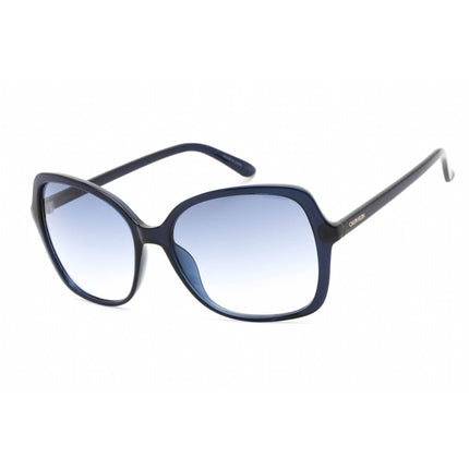 Calvin Klein Retail Women's Sunglasses - Full Rim Milky Navy Plastic | CK19561S 410 ,
