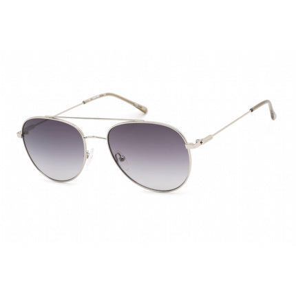 Calvin Klein Retail Women's Sunglasses - Silver Metal Aviator Frame | CK20120S 045 ,