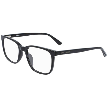 Calvin Klein Unisex Eyeglasses - Black Rectangular Shape Plastic Frame | CK21500 001 ,