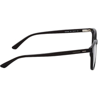 Calvin Klein Unisex Eyeglasses - Black Rectangular Shape Plastic Frame | CK21500 001 ,