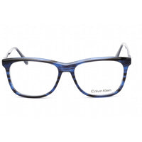 Calvin Klein Unisex Eyeglasses - Blue Horn Plastic Square Shape Frame | CK22507 420 ,