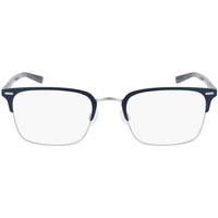 Calvin Klein Unisex Eyeglasses - Blue Metal Square Frame | CALVIN KLEIN CK21302 422 ,