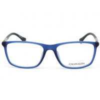 Calvin Klein Unisex Eyeglasses - Blue Plastic Frame Clear Demo Lens | CK5864 438 ,