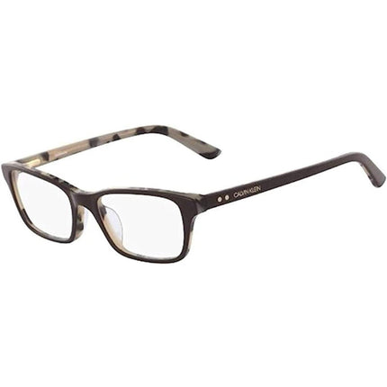 Calvin Klein Unisex Eyeglasses - Brown Cream Tortoise Frame | CALVIN KLEIN CK18541 212 ,