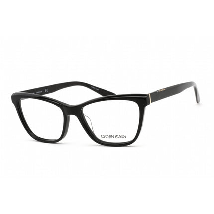 Calvin Klein Unisex Eyeglasses - Clear Lens Black Plastic Cat Eye Frame | CK20532 001 ,