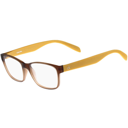 Calvin Klein Unisex Eyeglasses - Clear Lens Brown Injected Plastic Frame | CK5890 210 ,
