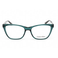 Calvin Klein Unisex Eyeglasses - Crystal Bistro Green Plastic Cat Eye | CK20532 300 ,