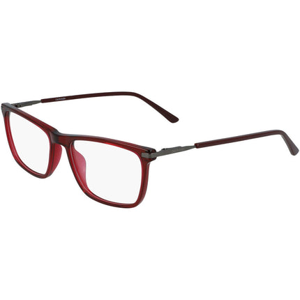 Calvin Klein Unisex Eyeglasses - Crystal Oxblood Plastic | CALVIN KLEIN CK20512 601 ,