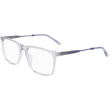 Calvin Klein Unisex Eyeglasses - Crystal Smoke Rectangular Shape Frame | CK21700 070 ,