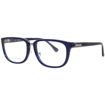 Calvin Klein Unisex Eyeglasses - Dark Blue Square Frame | CALVIN KLEIN CK5846A 403 ,