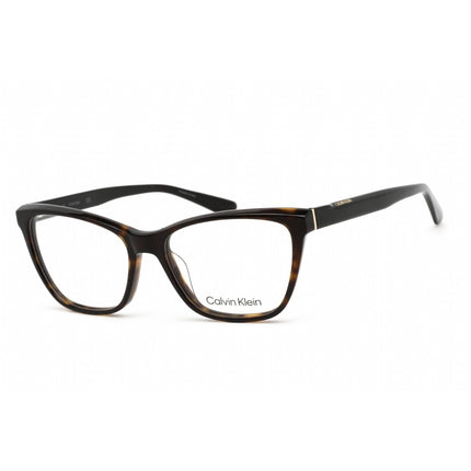 Calvin Klein Unisex Eyeglasses - Dark Tortoise Plastic Cat Eye Frame | CK20532 235 ,
