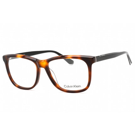 Calvin Klein Unisex Eyeglasses - Full Rim Brown Havana Plastic Frame | CK22507 220 ,