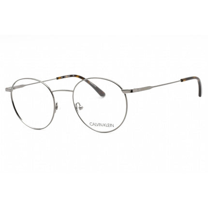 Calvin Klein Unisex Eyeglasses - Full Rim Gunmetal Costco Metal Round | CK19119 009 ,