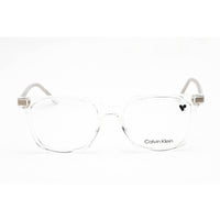 Calvin Klein Unisex Eyeglasses - Full Rim Rectangular Crystal Plastic | CK 19530 971 ,