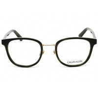 Calvin Klein Unisex Eyeglasses - Green Havana Plastic Frame Clear Lens | CK18525A 340 ,
