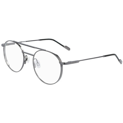 Calvin Klein Unisex Eyeglasses - Gunmetal Round Frame | CALVIN KLEIN CK21101 008 ,