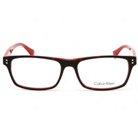 Calvin Klein Unisex Eyeglasses - Havana Red Plastic Frame Clear Lens | CK5904A 505 ,