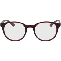 Calvin Klein Unisex Eyeglasses - Matt Crystal Deep Red | CALVIN KLEIN CK19570 601 ,