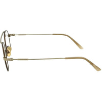 Calvin Klein Unisex Eyeglasses - Matt Greige Metal Frame | CALVIN KLEIN CK19151 050 ,