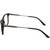 Calvin Klein Unisex Eyeglasses - Matte Dark Tortoise Rectangular Frame | CK21700 235 ,