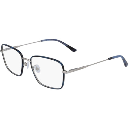 Calvin Klein Unisex Eyeglasses - Navy Tortoise Square Frame | CALVIN KLEIN CK20114 456 ,
