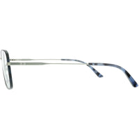 Calvin Klein Unisex Eyeglasses - Navy Tortoise Square Frame | CALVIN KLEIN CK20114 456 ,