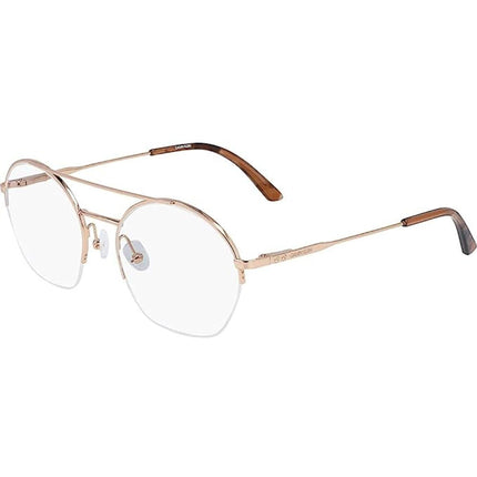 Calvin Klein Unisex Eyeglasses - Rose Gold Round Frame | CALVIN KLEIN CK20110 780 ,