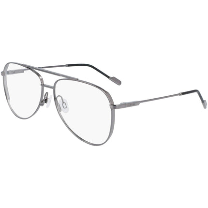 Calvin Klein Unisex Eyeglasses - Shiny Gunmetal Aviator | CALVIN KLEIN CK21100 008 ,