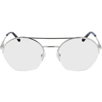Calvin Klein Unisex Eyeglasses - Silver Metal Round Frame | CALVIN KLEIN CK20110 045 ,