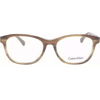 Calvin Klein Unisex Eyeglasses - Striped Brown Rectangular | CALVIN KLEIN CK5906A 240 ,