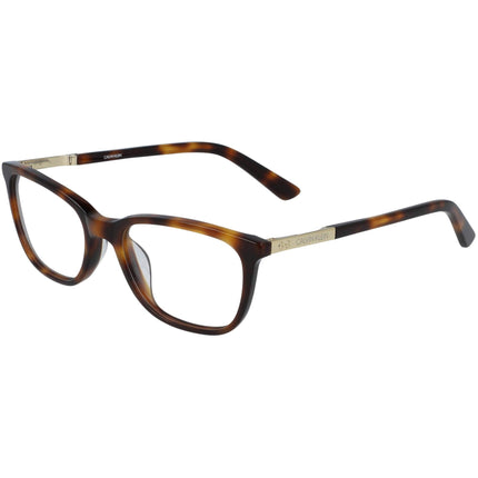 Calvin Klein Unisex Eyeglasses - Tortoise Rectangular Frame | CALVIN KLEIN CK20507 240 ,